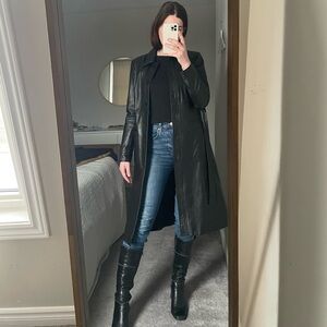 JACOB 90s leather jacket 🖤 size S